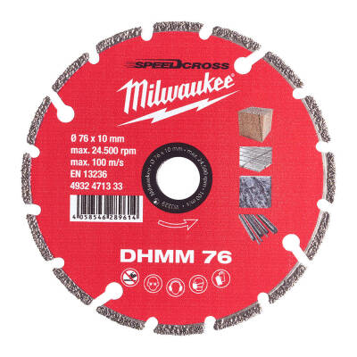Milwaukee Elmas Çok Amaçlı Kesme Diski 76 mm 4932471333 - 2