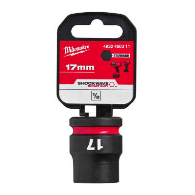 Milwaukee Endüstriyel Tip Darbeli Lokma 17mm 1-2 - 1