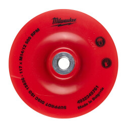 Milwaukee Fiber Disk Destek Pedi 125 mm 4932345761 - 2