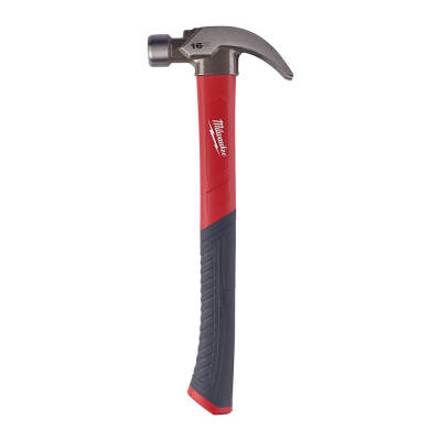 Milwaukee Fiberglas Saplı Pençeli Çekiç 450 g 4932478657 - 2
