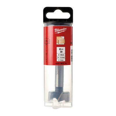 Milwaukee Forstner (Menteşe) Ahşap Matkap Ucu 30 mm 4932363714 - 1