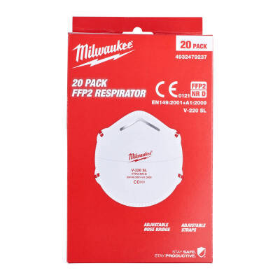Milwaukee FPP2 Solunum Maskesi 20 Adet - 2
