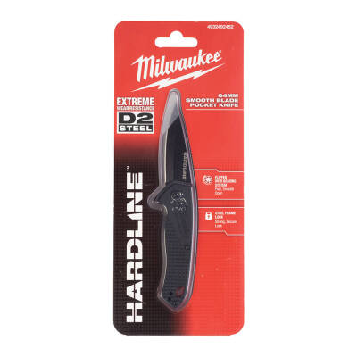 Milwaukee HARDLINE Katlanır Bıçak 64 mm Düz Ağız 4932492452 - 2