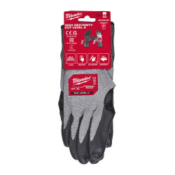 Milwaukee HI-DEX Kesilmeye Dayanıklı Eldiven Seviye B 11/XXL Beden 4932480495 - 1