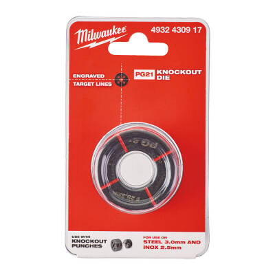 Milwaukee Hidrolik Panç Kalıbı 28,3 mm PG21 3/4 4932430917 - 1