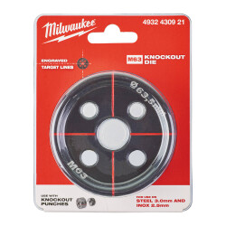 Milwaukee Hidrolik Panç Kalıbı 63,5 mm M63 4932430921 - Milwaukee
