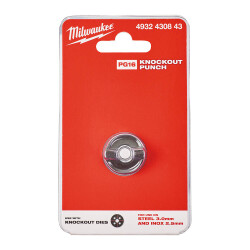 Milwaukee Hidrolik Panç Zımbası 22,5 mm PG16 1/2 4932430843 - Milwaukee
