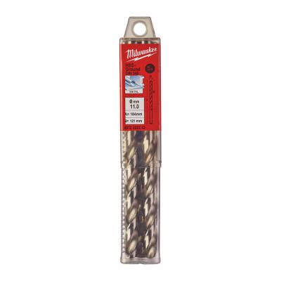 Milwaukee HSS-G Uzun Seri Metal Matkap Ucu (DIN 340) 11,0 x 195 mm 5'li 4932430342 - 1