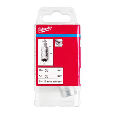 Milwaukee HSS Manyetik Matkap Ucu (Karot) 30 mm 33 x 30 mm 4932371742 - 1