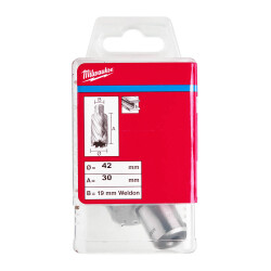 Milwaukee HSS Manyetik Matkap Ucu (Karot) 30 mm 42 x 30 mm 4932371751 - 1