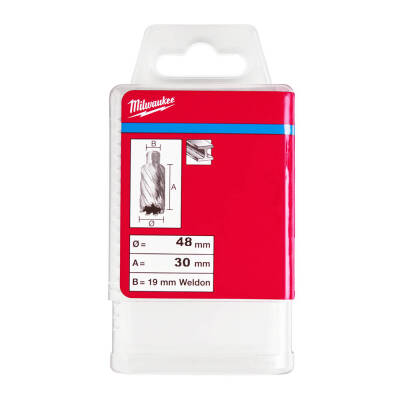 Milwaukee HSS Manyetik Matkap Ucu (Karot) 30 mm 48 x 30 mm 4932371757 - 1