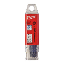 Milwaukee HSS-R Metal Matkap Ucu 2,5 x 57 mm 10'lu 4932363459 - Milwaukee