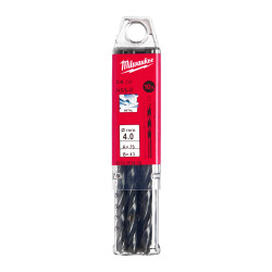 Milwaukee HSS-R Metal Matkap Ucu 4,0 x 75 mm 10'lu 4932363474 - Milwaukee