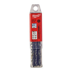 Milwaukee HSS-R Metal Matkap Ucu 4,2 x 75 mm 10'lu 4932363476 - Milwaukee