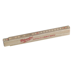 Milwaukee İnce Ahşap Katlanır Metre 2 m 4932459303 - 2
