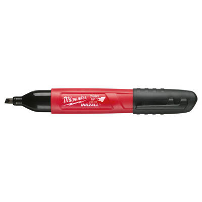 Milwaukee INKZALL Kesik Uçlu Marker İşaretleme Kalemi Siyah 48223103 - 1