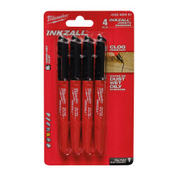 Milwaukee INKZALL Marker İşaretleme Kalemi 4li 4932480551 - Milwaukee