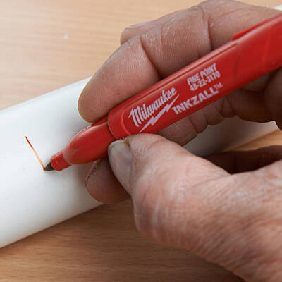 Milwaukee INKZALL Marker İşaretleme Kalemi Mavi, Kırmızı, Yeşil, Siyah 4li 48223106 - 1