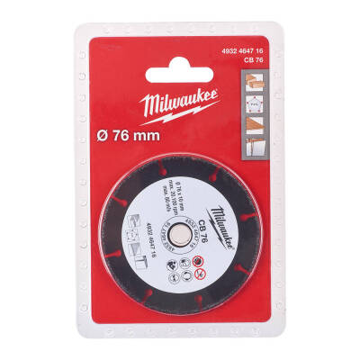 Milwaukee Karbür Kesme Diski 76 mm M12 FCOT 4932464716 - 1