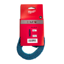 Milwaukee Keçe Şerit Eğe Zımparası 13 x 457 mm İnce 5'li 4932492886 - Milwaukee