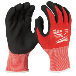 Milwaukee Kesilmeye Dayanıklı Nitril Eldiven Seviye A 9/L Beden 4932471417 - Milwaukee
