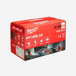 Milwaukee Kesilmeye Dayanıklı Nitril Eldiven Seviye C 11/XXL Beden 144'lü Toptan Paket 4932479015 - Milwaukee