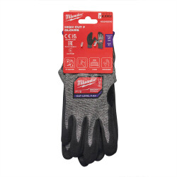 Milwaukee Kesilmeye Dayanıklı Nitril Eldiven Seviye F 11/XXL Beden 4932492044 - Milwaukee
