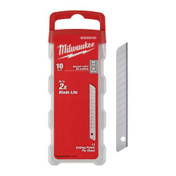 Milwaukee Kırılabilir Maket Bıçağı Yedeği 9 mm 10'lu 4932480106 - Milwaukee