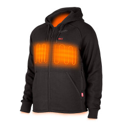 Milwaukee M12 HH BL4-0 Isıtmalı Kapüşonlu Sweatshirt Siyah M Beden 4932480062 - 2