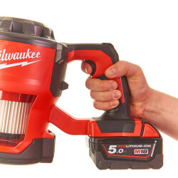 Milwaukee M18 CV-0 Akülü El Süpürgesi HEPA Filtreli 4933459204 - 2