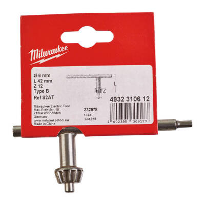 Milwaukee Mandren Anahtarı Tip B (S2AT) 4932310612 - 1