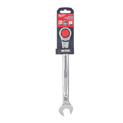Milwaukee MAX BITE Cırcırlı Kombine Anahtar 17 mm 4932471510 - Milwaukee