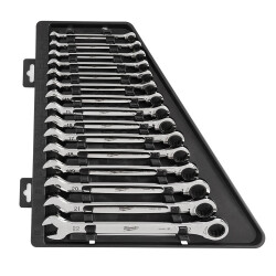 Milwaukee MAX BITE Cırcırlı Kombine Anahtar Seti 15 Parça Metrik 4932464994 - 2