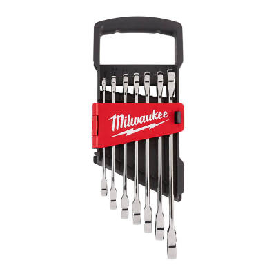 Milwaukee MAX BITE Cırcırlı Kombine Anahtar Seti 7 Parça Metrik 4932464993 - 2