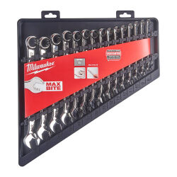 Milwaukee Max Bite Kombine Anahtar Seti 15 Parça - 1