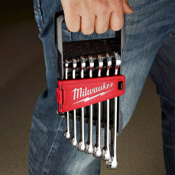 Milwaukee MAX BITE Kombine Anahtar Seti 7 Parça Metrik 4932464257 - 3