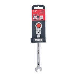 Milwaukee MAX BITE Mafsallı Cırcırlı Kombine Anahtar 10 mm 4932480183 - Milwaukee