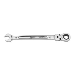 Milwaukee MAX BITE Mafsallı Cırcırlı Kombine Anahtar 10 mm 4932480183 - 2