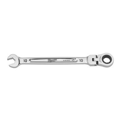 Milwaukee MAX BITE Mafsallı Cırcırlı Kombine Anahtar 10 mm 4932480183 - 2
