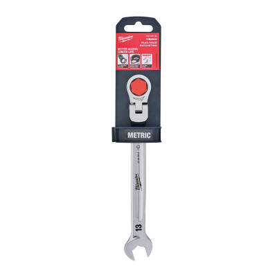Milwaukee MAX BITE Mafsallı Cırcırlı Kombine Anahtar 13 mm 4932480186 - 2