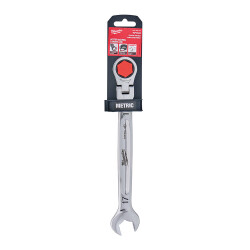 Milwaukee MAX BITE Mafsallı Cırcırlı Kombine Anahtar 17 mm 4932480190 - Milwaukee