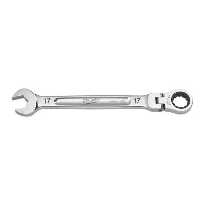 Milwaukee MAX BITE Mafsallı Cırcırlı Kombine Anahtar 17 mm 4932480190 - 2