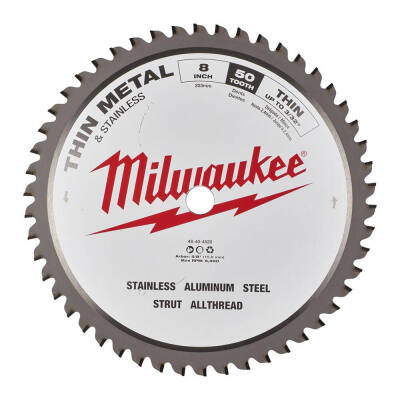 Milwaukee Metal Kesme Daire Testere Bıçağı 203 x 15,87 mm 50 Diş 48404520 - 1