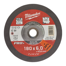 Milwaukee Metal Taşlama Taşı 180 x 6 x 22,23 mm 4932451503 - 1