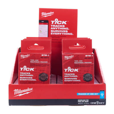 Milwaukee ONE-KEY TICK Bluetooth Takip Cihazı 10'lu 4932459349 - 1