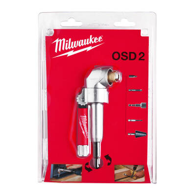 Milwaukee OSD 2 Açılı Vidalama ve Delme Adaptörü 4932352320 - 5