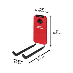 Milwaukee PACKOUT Düz Duvar Kancası 11 kg 4932480700 - 2