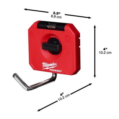 Milwaukee PACKOUT Küçük Tekli Düz Kanca 6,8 kg 4932493383 - 2