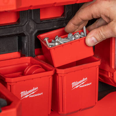 Milwaukee PACKOUT Parça Kabı 10x10 cm 2'li 4932480698 - 3