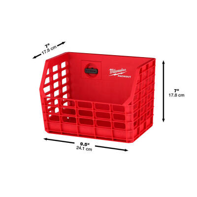 Milwaukee PACKOUT Tel Sepet Duvar Askısı 9 kg 4932493379 - 1